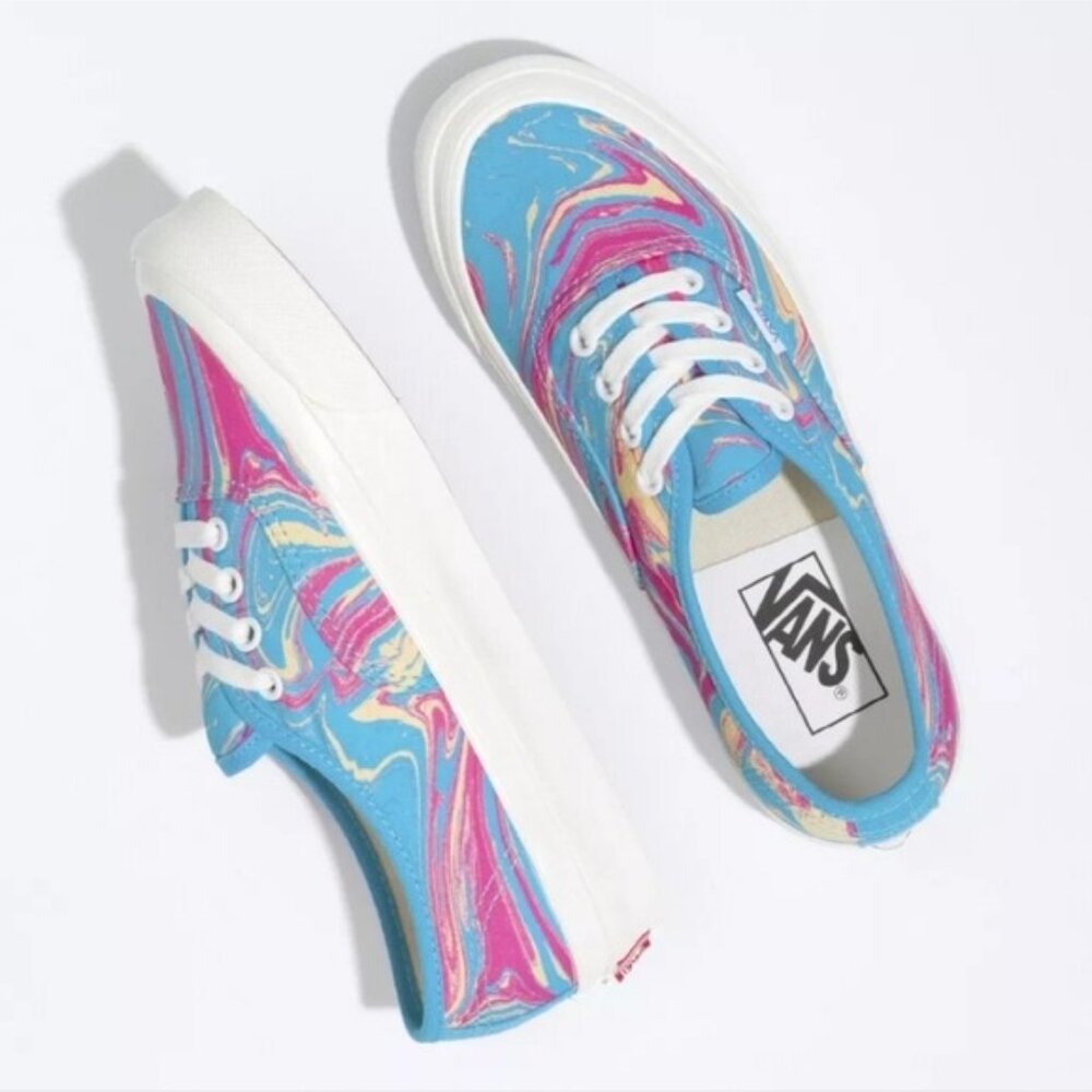 Vans Vault Authentic 44 D OG Womens Size 10 Anaheim Factory Marble 112025 - Picture 3 of 7